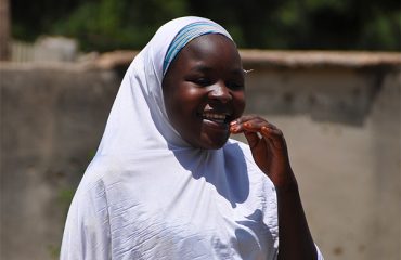 Amina, 20, from northern Nigeria.