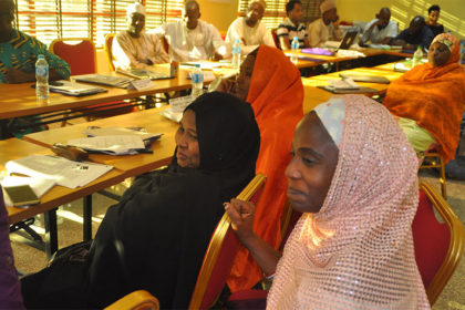 Journalists training 1